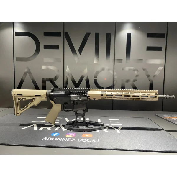 Carabine AR15 AERO PRECISION M4E1 dual tone 14.5 '' cal. 5.56mm Noir / FDE