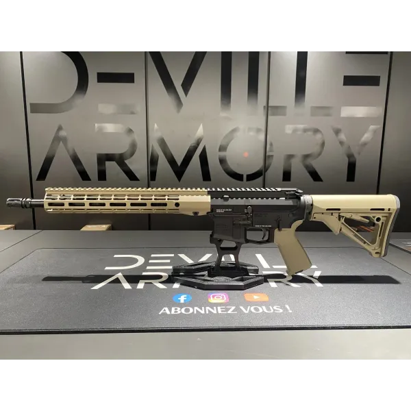 Carabine AR15 AERO PRECISION M4E1 dual tone 14.5 '' cal. 5.56mm Noir / FDE