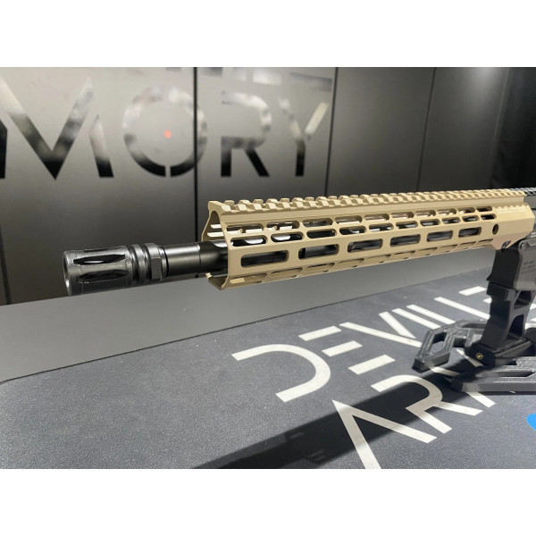 Carabine AR15 AERO PRECISION M4E1 dual tone 14.5 '' cal. 5.56mm Noir / FDE  Chez DEVILLE ARMORY. Votre armurerie en ligne.