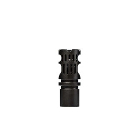 Frein de bouche noir 5.56mm 1/2x28 Aero Precision Gamma  Chez DEVILLE ARMORY. Votre armurerie en ligne.