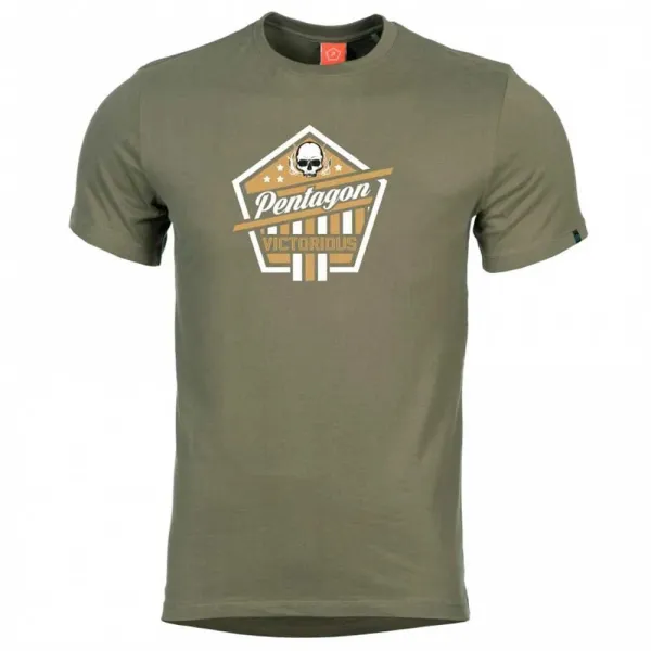 PENTAGON Ageron "Victorious" T-shirt, size: 3XL, Color: 01-Black