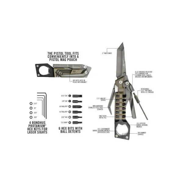REAL AVID AVPSTL Pistol Multi-Tool