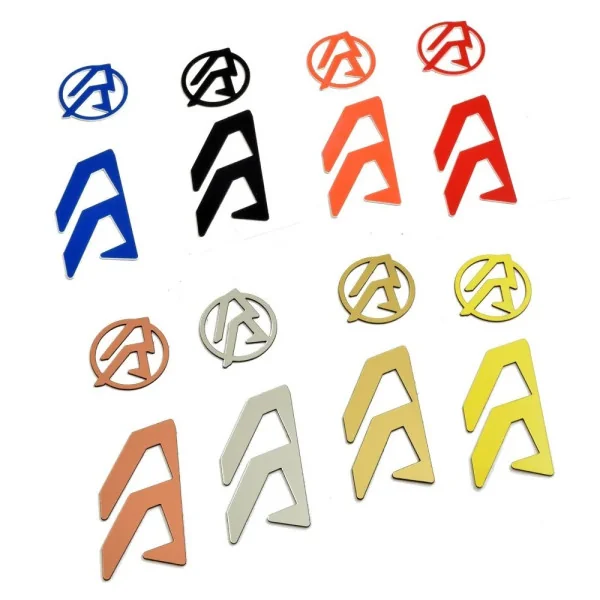 DAA Alpha-X Logo Inlays Plaquettes Décoratives Noir Main Droite
