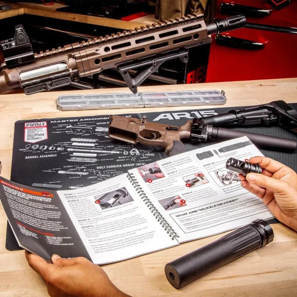 Livre d'instructions REAL AVID AVTOPMODS Top AR15 Mods