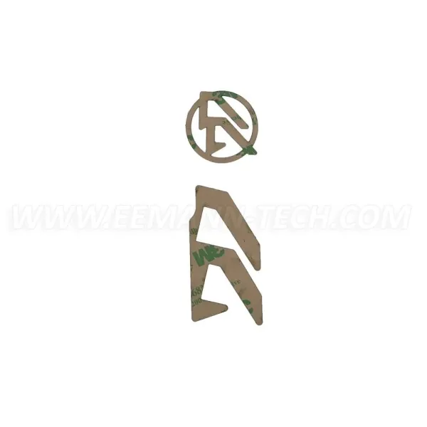 DAA Alpha-X Holster Logo Inlays, Droitier , Color: Copper