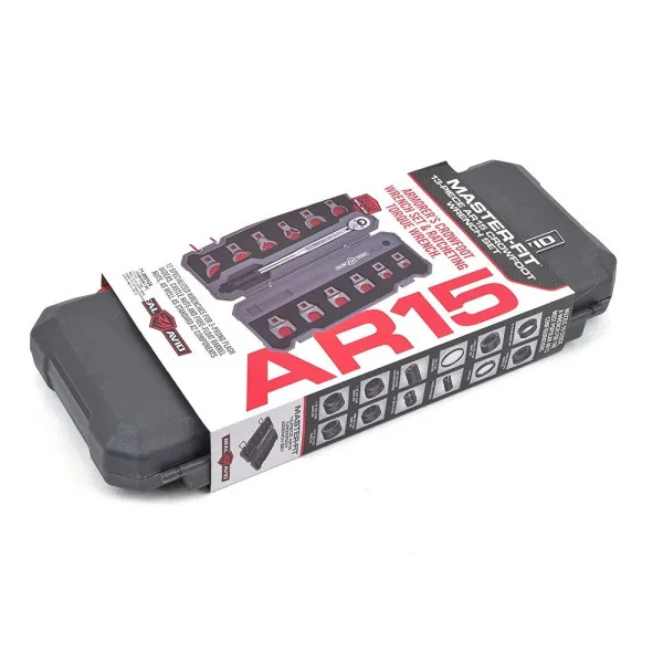 REAL AVID AVMF13WS Master-Fit Jeu de 13 clés à pied-de-biche pour AR-15