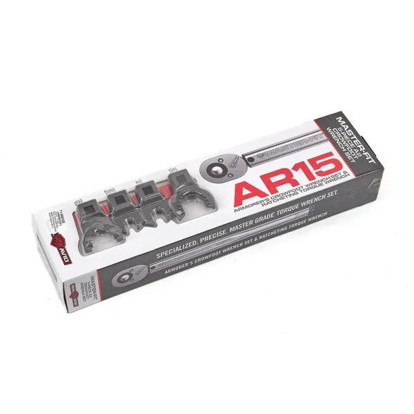 REAL AVID AVMF5WS Master-Fit 5-Piece Crowfoot Wrench Set for AR-15