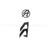 DAA Alpha-X Holster Logo Inlays, Color: Black, Gaucher