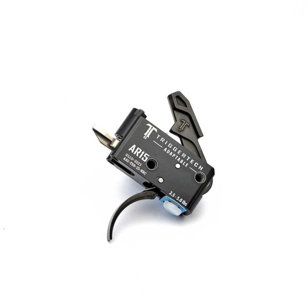 TriggerTech AR15 Adaptable Courbé Noir  Chez DEVILLE ARMORY. Votre armurerie en ligne.