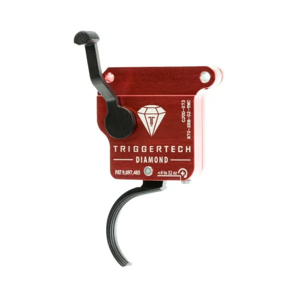 TriggerTech Rem700 Diamond Curved Black