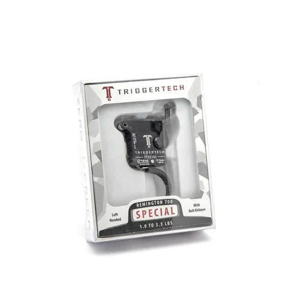 TriggerTech Rem700 Special Pro courbé noir, gauche