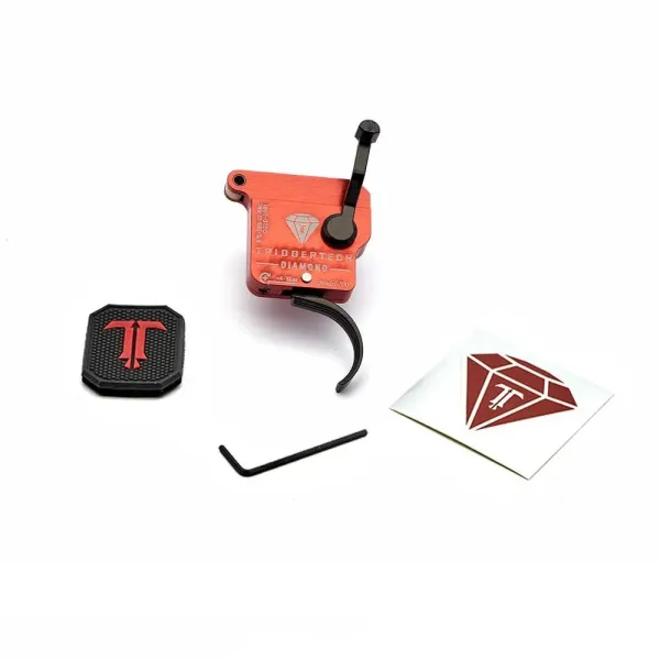 TRIGGERTECH Rem700 Diamond Curved Noir, Gauche
