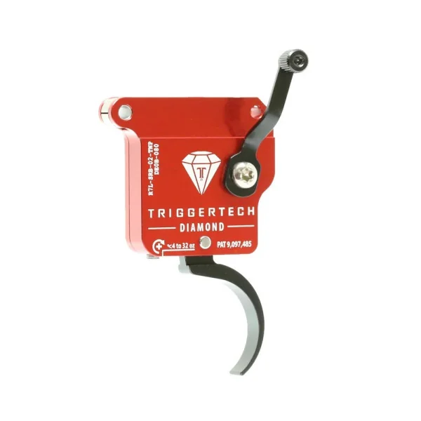 TriggerTech Rem700 Diamond Pro courbé noir, gauche