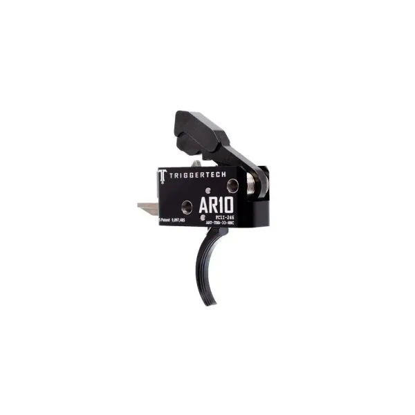 TriggerTech AR10 Competitive Curved Black