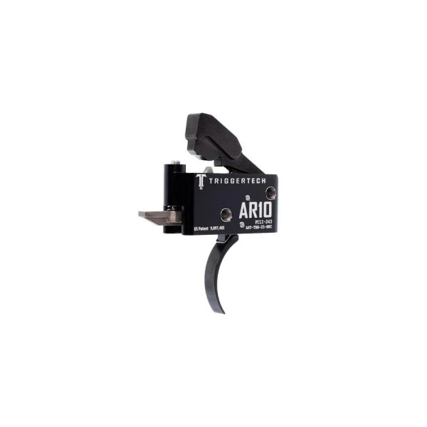 TriggerTech AR10 Adaptable Courbé Noir  Chez DEVILLE ARMORY. Votre armurerie en ligne.