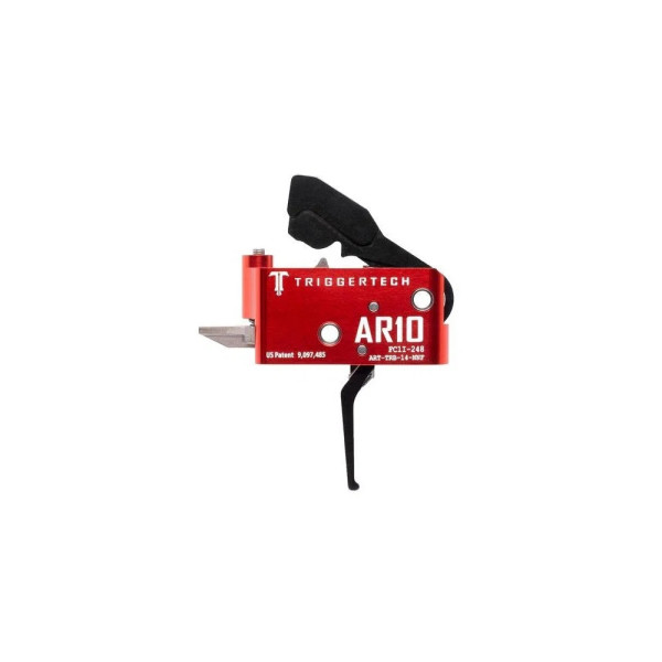 TriggerTech AR10 Diamant Plat Noir  Chez DEVILLE ARMORY. Votre armurerie en ligne.