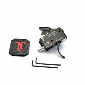 TriggerTech AR9 Compétitif Courbé Noir  Chez DEVILLE ARMORY. Votre armurerie en ligne.