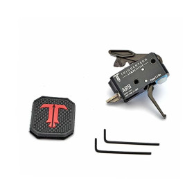 TriggerTech AR9 Compétitif Plat Noir  Chez DEVILLE ARMORY. Votre armurerie en ligne.