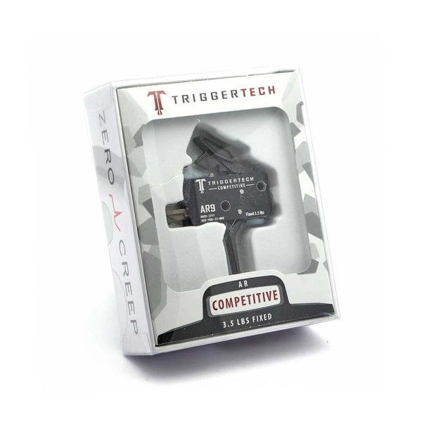 TriggerTech AR9 Compétitif Plat Noir  Chez DEVILLE ARMORY. Votre armurerie en ligne.