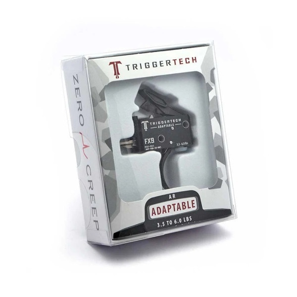 TriggerTech FX9 Adaptable Courbé Noir  Chez DEVILLE ARMORY. Votre armurerie en ligne.