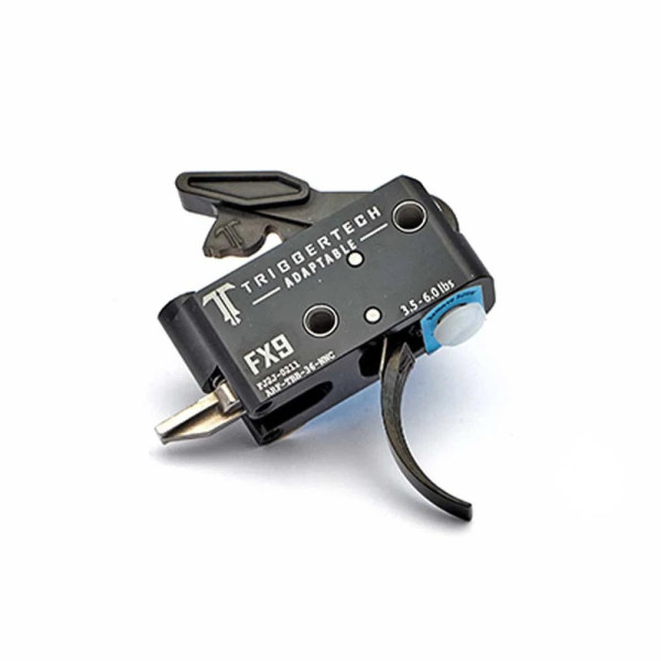 TriggerTech FX9 Adaptable Courbé Noir  Chez DEVILLE ARMORY. Votre armurerie en ligne.