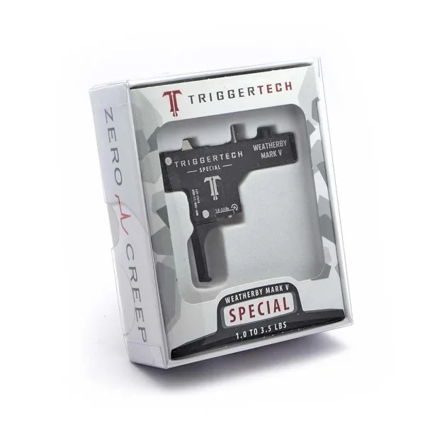TriggerTech Weatherby Mark V Spécial Noir Plat