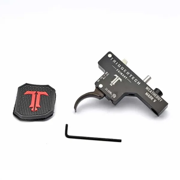TriggerTech Weatherby Mark V Primary Curved Black