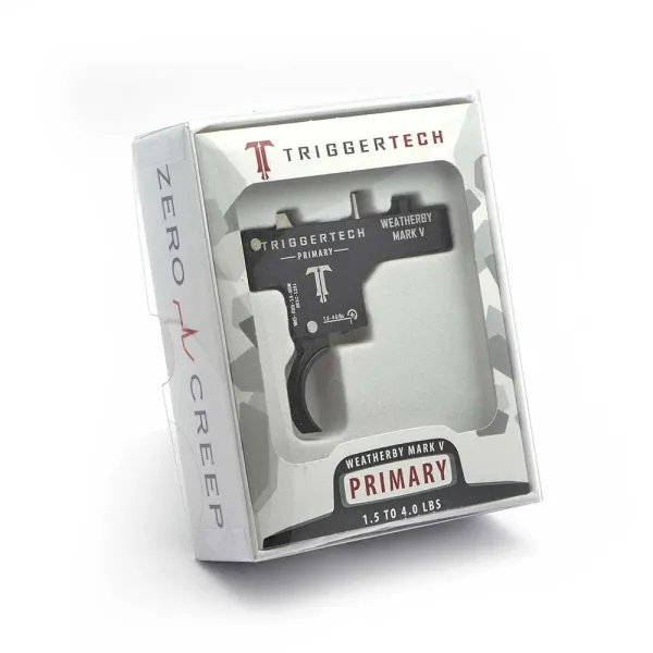 TriggerTech Weatherby Mark V Primaire Incurvé Noir