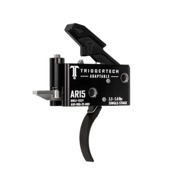 TriggerTech AR15 1-Stage Adaptable Pro Courbé Noir