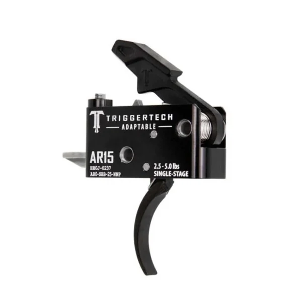 TriggerTech AR15 1-Stage Adaptable Pro Courbé Noir