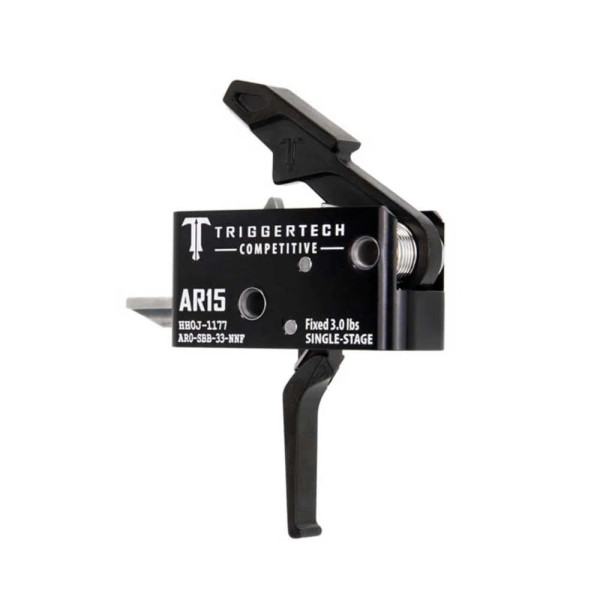 TriggerTech AR15 1-Stage Adaptable Plat Noir  Chez DEVILLE ARMORY. Votre armurerie en ligne.