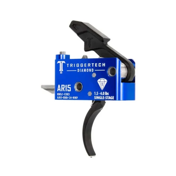 TriggerTech AR15 1-Stage Diamond Pro Courbé Noir