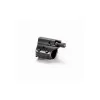 JP Two-Piece Adjustable Gas Block with Detent, .750 Bore, Black Stainless, Ultra Low Profile