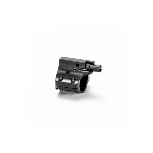 JP Two-Piece Adjustable Gas Block with Detent, .875 Bore, Black Stainless, Ultra Low Profile