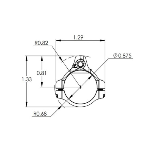 JP Two-Piece Adjustable Gas Block with Detent, .875 Bore, Black Stainless, Ultra Low Profile  Chez DEVILLE ARMORY. Votre armurer