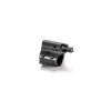 JP Two-Piece Adjustable Gas Block with Detent, .625 Bore, Black Stainless, Ultra Low Profile