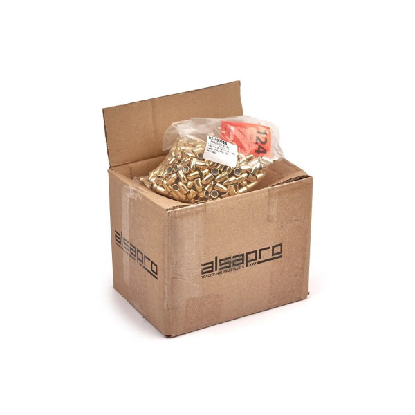 PACK: Alsa Pro Bullets 9mm / .355 - 124gr. FMJ RN - 2500 pcs./pack (82-490124 X 5)  Chez DEVILLE ARMORY. Votre armurerie en lign