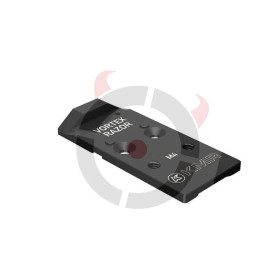 Plaque OR VORTEX RAZOR pour S-02  Chez DEVILLE ARMORY. Votre armurerie en ligne.