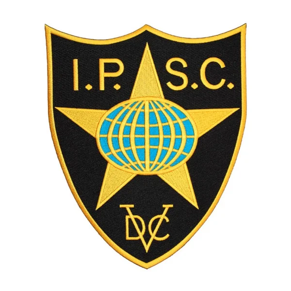 Official “IPSC Shield” Embroidered Patch - X-Large