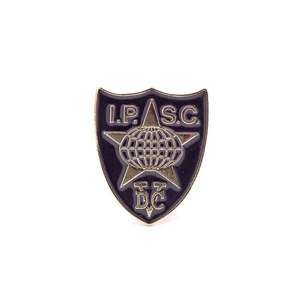 IPSC SHOP Épingle de revers magnétique logo IPSC Noir