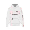 Sweat à capuche officiel IPSC à zip - taille 3XL