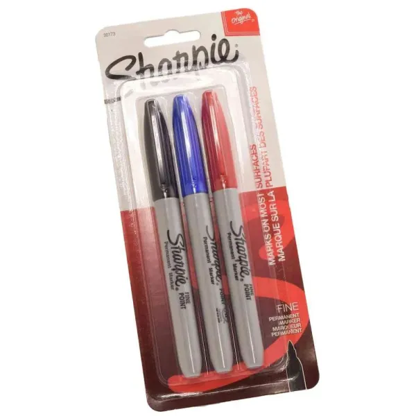 DAA Sharpie Markers 3-Pack