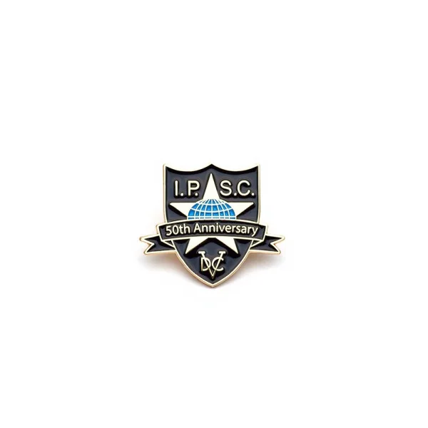 IPSC 50th Anniversary Official Lapel Pin