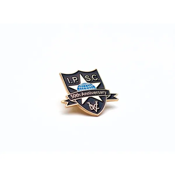 IPSC 50th Anniversary Official Lapel Pin