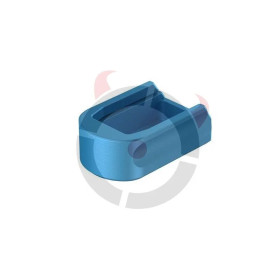 Talon de chargeur EXTENDED +2 P-10 Bleu  Chez DEVILLE ARMORY. Votre armurerie en ligne.