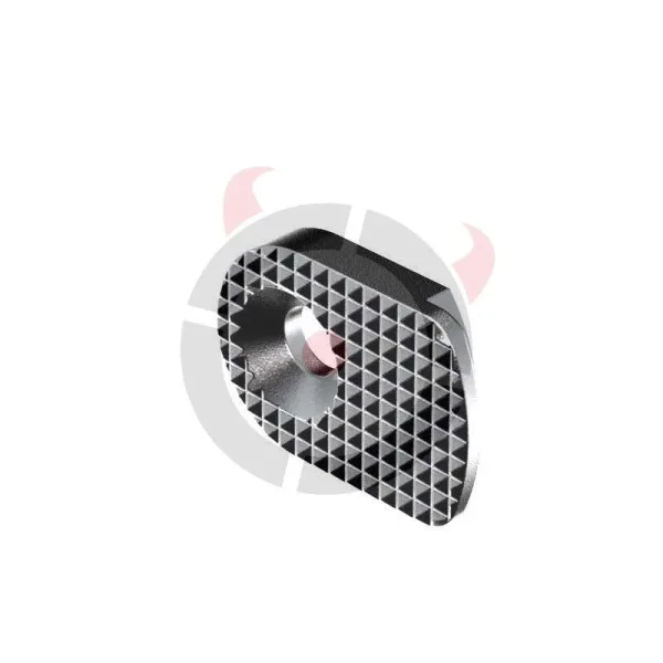 Extension de bouton de chargeur LARGE KMR Gris titane