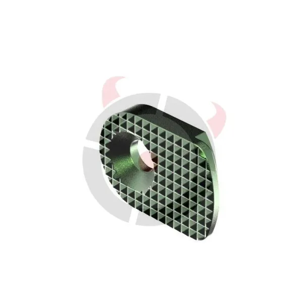 KMR Bouton de chargeur élargi Vert - 0180-00101-0108