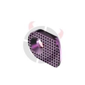 Extension de bouton de chargeur LARGE KMR Violet  Chez DEVILLE ARMORY. Votre armurerie en ligne.