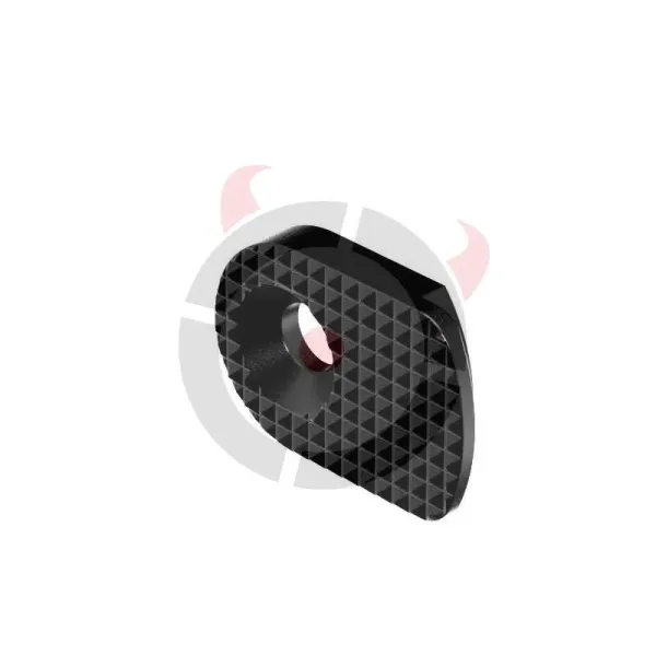 Extension Bouton de Chargeur LARGE KMR Noir Aluminium