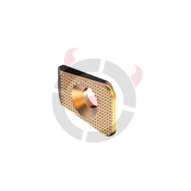 Extension de bouton de chargeur P-10 Orange  Chez DEVILLE ARMORY. Votre armurerie en ligne.